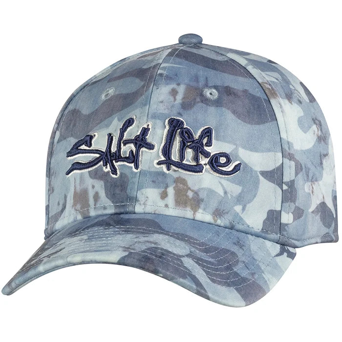 Salt Life White Grey Camo Hat