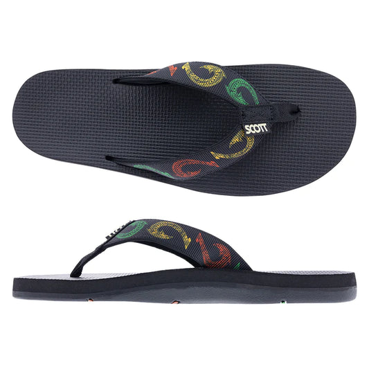 Scott Hawaii Kaikane - The Makaha Rasta Sandals