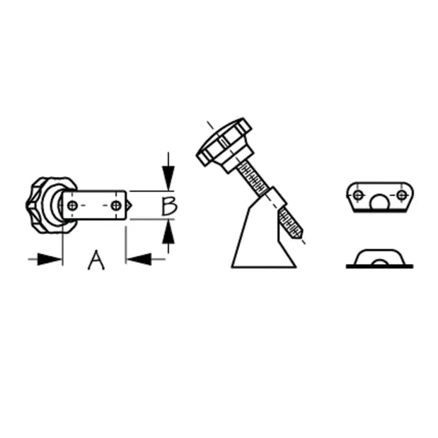 Sea-Dog Line SS HATCH LATCH 321000