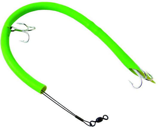 SEA STRIKER DELUXE CUDA TUBE 14'' FLUORESCENT GREEN