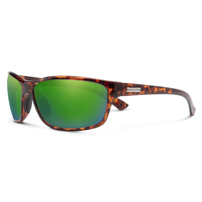 Suncloud Sentry Tortoise/ Green Mirror