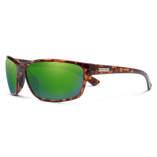 Suncloud Sentry Tortoise/ Green Mirror