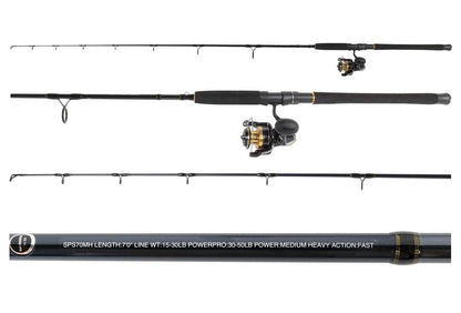 Shimano Spheros 8000 SW Spinning Combo 7' 20-65lb  PSPSW8000HGASPS70H