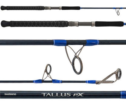 Shimano TLXS72XH Tallus PX Spinning Rod 7'2" 30-100lb.