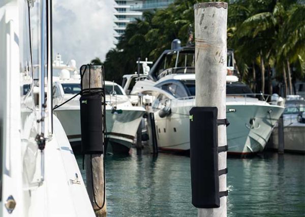 PilePad XL Dock Boat Yacht Piling Fender Bumper.