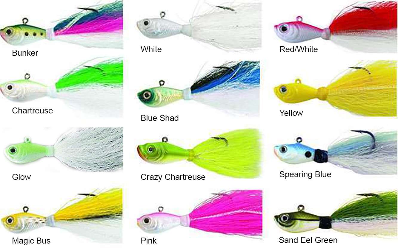 SPRO PRIME BUCKTAIL JIGS 6 OZ