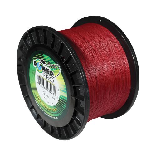 PowerPro Spectra Braided Fishing Line - 3000 yd. Spool - 250 lb. - Vermilion Red