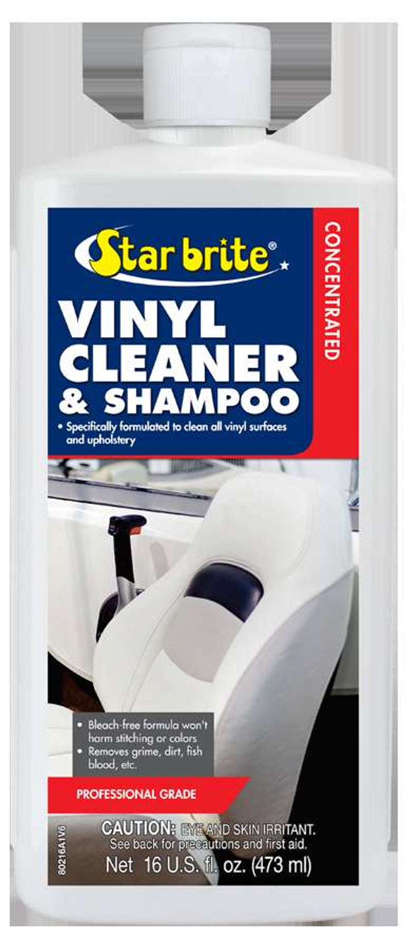 Star Brite Concentrated Vinyl Cleaner & Shampoo 16 Ounce.