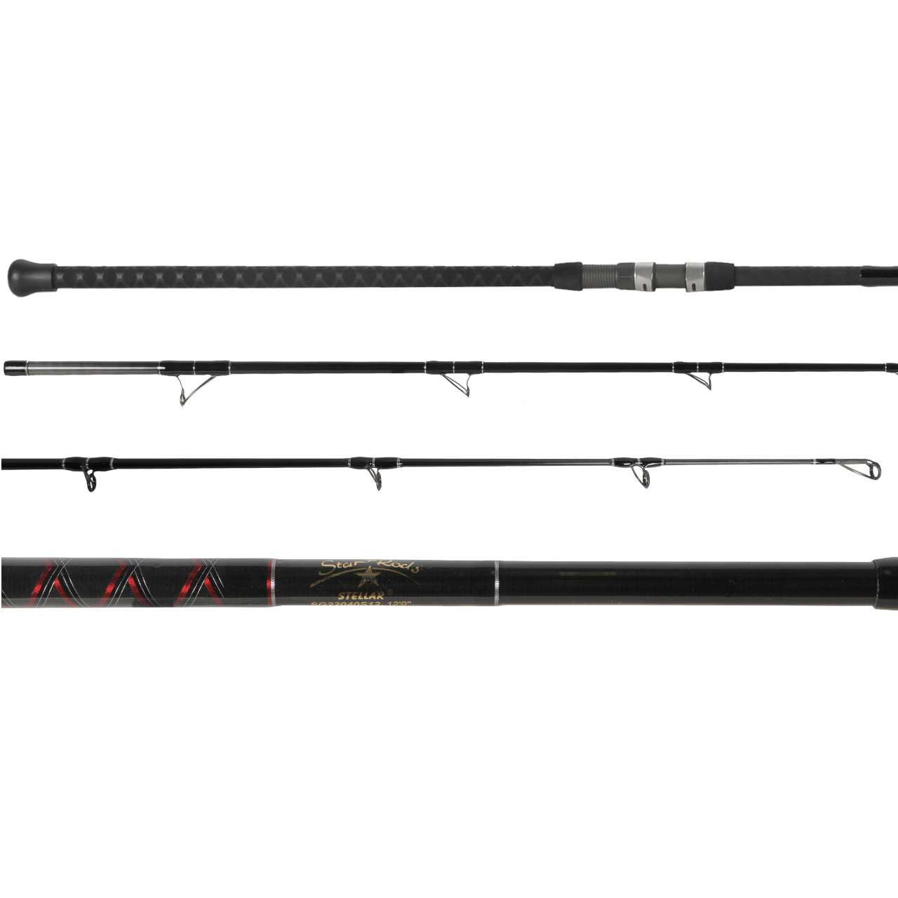 Star Rods Heavy Star Rods Stellar Surf Spinning Rod 12' 2pc Heavy 20-40lb 3-10oz – Tuppens