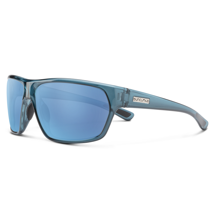 Suncloud Boone Crystal Marine/Polar Aqua Mirror Sunglasses