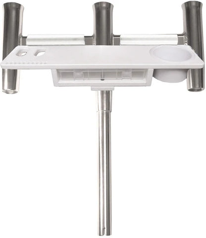 TACO Deluxe Trident Rod Holder Cluster w/ Tool Caddy - Straight