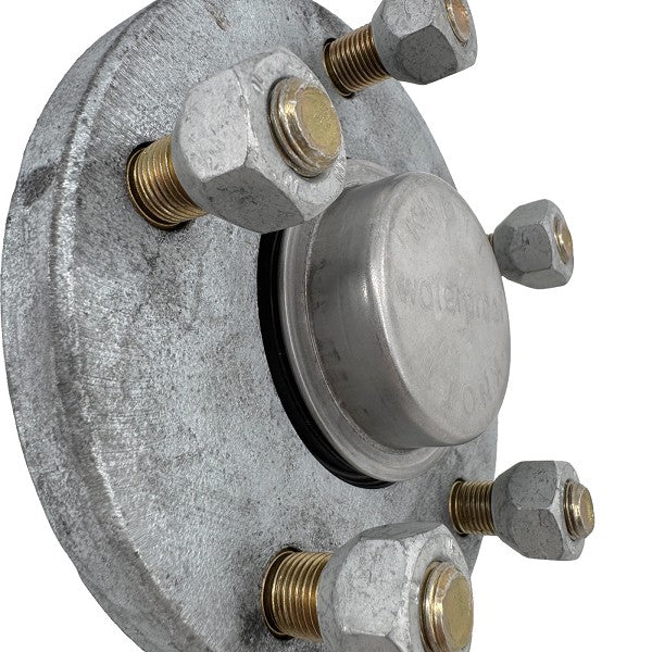 Knott Galvanized EZ-Loader Trailer 5 Lug Wheel Hub Kit Sealed Bearings. 250-033290