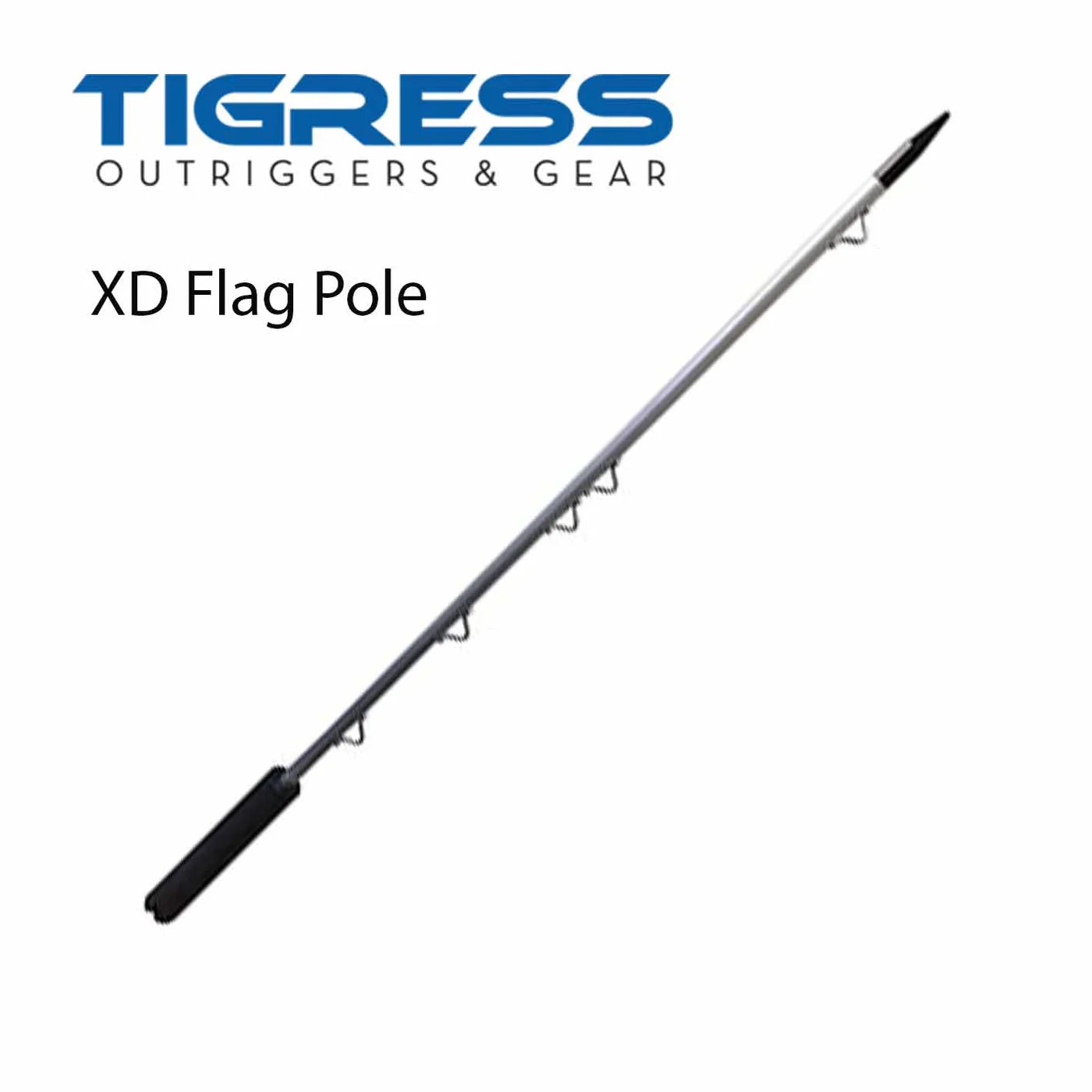 Tigress 54" Aluminum Flag Pole XD