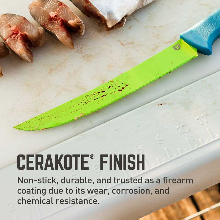 TRUE SYK 9" Serrated Fillet Knife