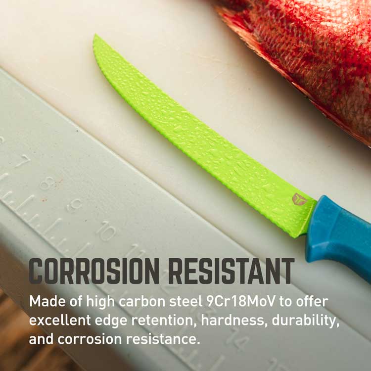 TRUE SYK 9" Serrated Fillet Knife