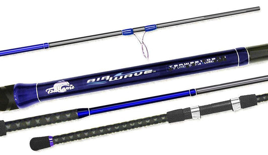 Tsunami TSAWSS-1102XH Airwaves Surf 2-Piece Spinning Rod 11' 20-50lb.