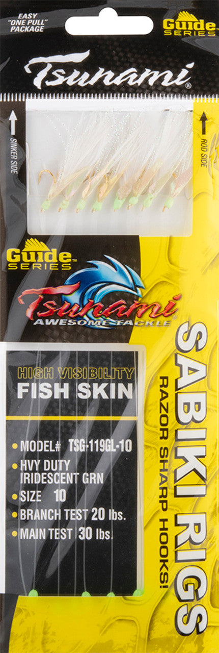 Tsunami Guide Series Heavy Duty Sabiki Rigs 119GL