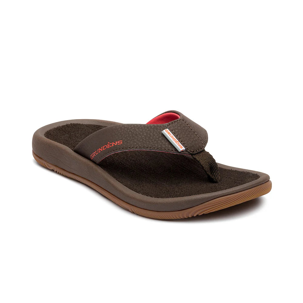 Grundens Women's Deck-mate 3-point Dark Brown