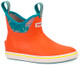 XtraTuf Women's Salmon Sisters Ankle Deck Boot 6" (Coral Size W8).