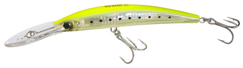 Yo-Zuri F1153 Crystal 3D Minnow Deep Diver Lure 5 1/4"