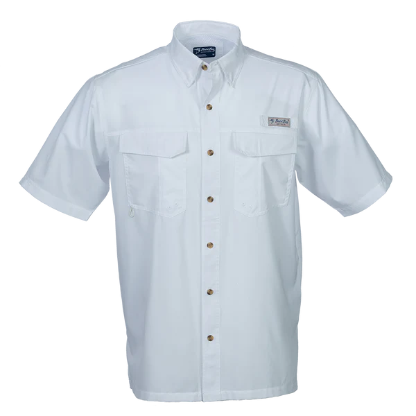 Bimini Flats V Men's Short Sleeve Shirt Featuring BloodGuard Plus