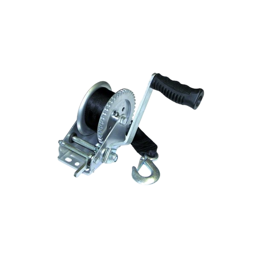 Invincible Marine Boat Trailer Winch with Strap 1,200 lb.