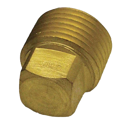 Invincible Marine Brass Garboard Drain Plug 1/2" Inch NPT.