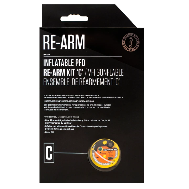 Mustang Survival Re-Arm Inflatable PFD Re-Arm Kit