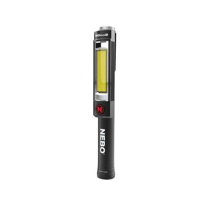 Nebo Big Larry 2 Flashlight with Clip and Magnetic Base