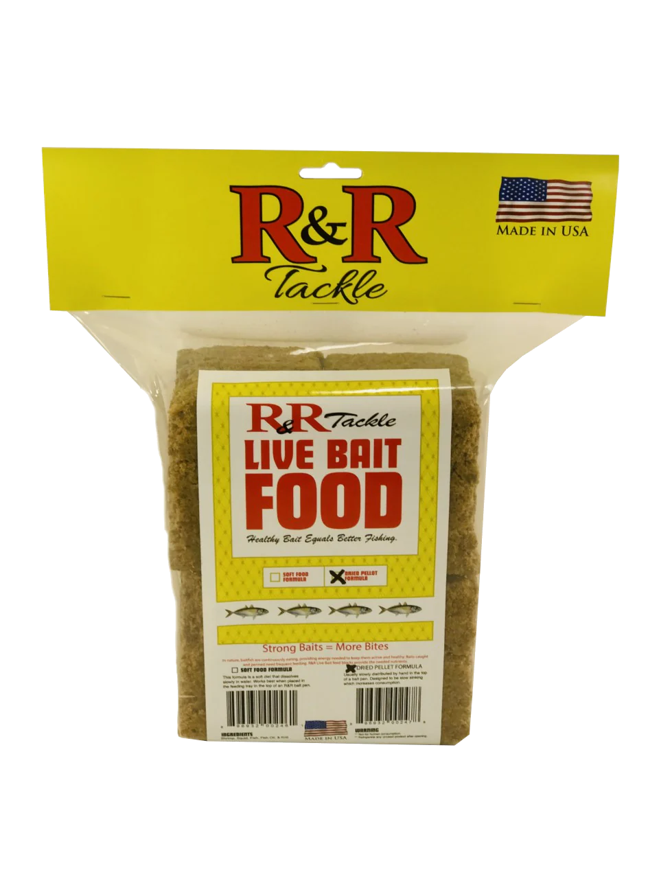 R&R Tackle Live Bait Dry Food