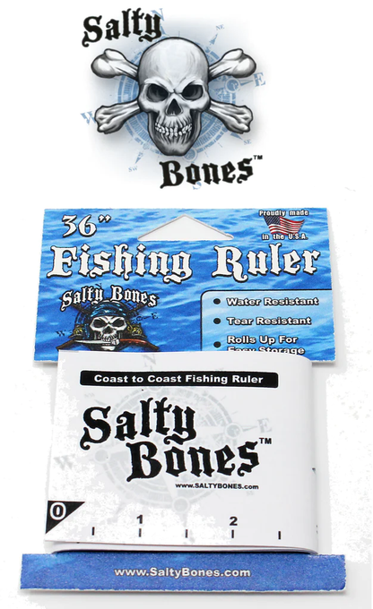 Salty Bones 36 Fishing Ruler – Tuppens