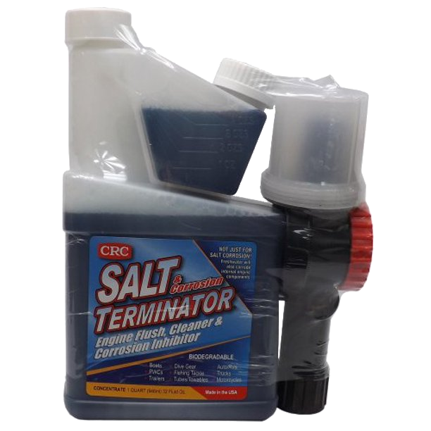 Salt Terminator Engine Flush Concentrate with Mixer - 32 oz