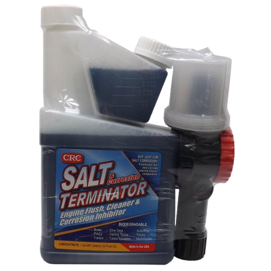 Salt Terminator Engine Flush Concentrate with Mixer - 32 oz