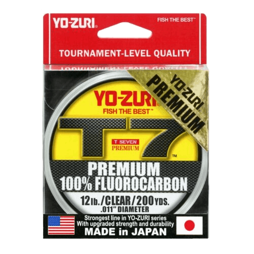 Yo-Zuri T7 Premium Fluorocarbon 200yd Spool