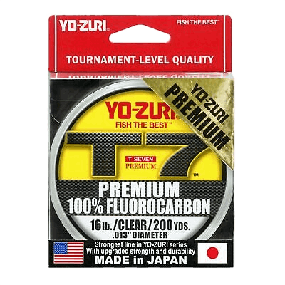 Yo-Zuri T7 Premium Fluorocarbon 200yd Spool